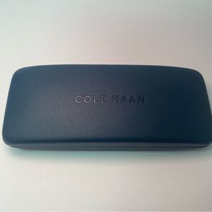 Cole Haan Sunglasses Eye‎ Glasses Hard Shell Case Navy Blue